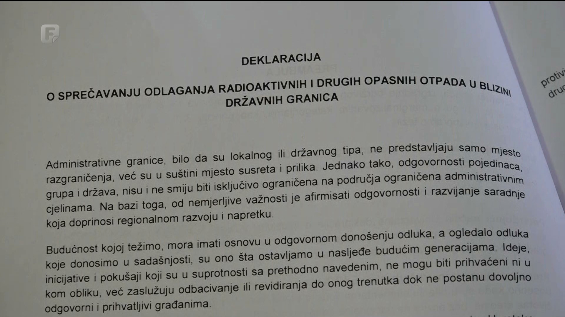 Nećemo radioaktivni otpad u svojoj blizini - poručili građani Kozarske Dubice